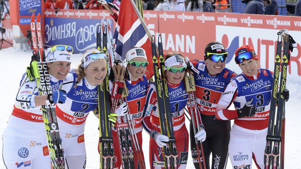 Kvinnepallen_lagsprint_kvinner