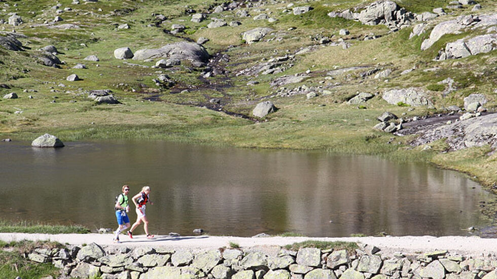 Rallarvegsløpet byr vanligvis på store naturopplevelser. (Foto: Espen Ringom)