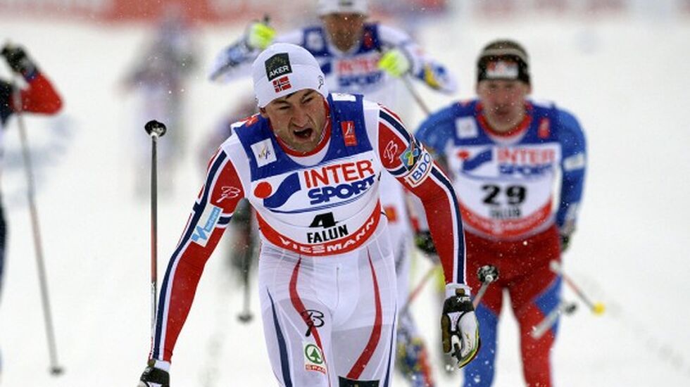 Foto: Northug vinner femila i Ski-VM i fjor. Foto: Arrangøren