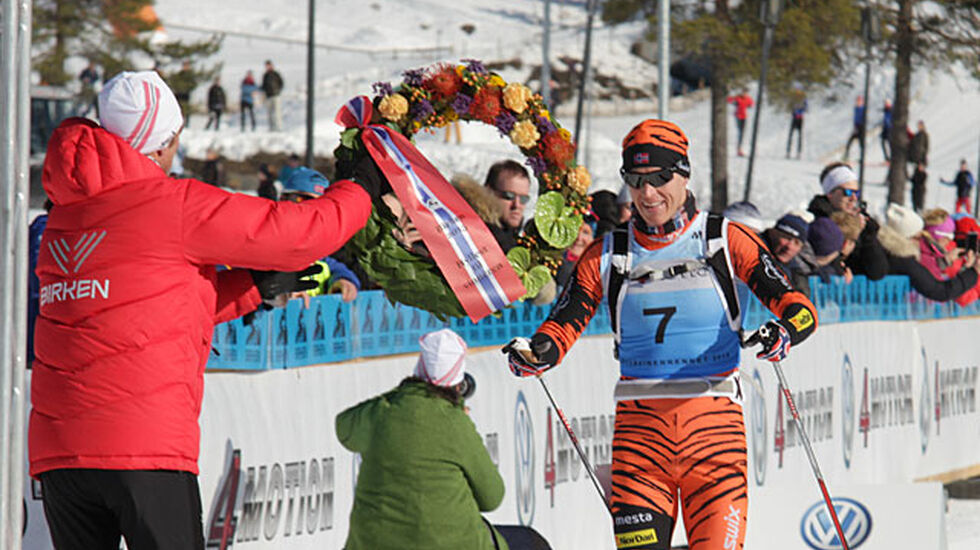 Petter Eliassen inn til seier og løyperekord.