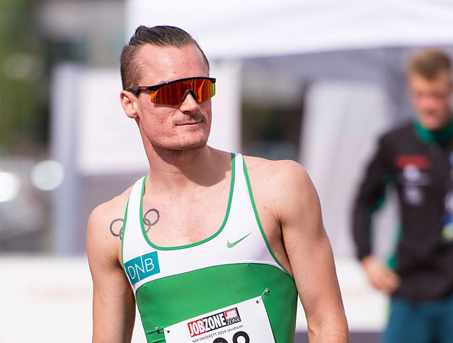 Henrik Ingebrigtsen løp sin neste raskeste 1500 m noensinne. (Arkivfoto: Erling Pande Braathen)