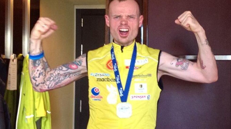En svært fornøyd Bjørn Tore Taranger etter Barcelona Marathon