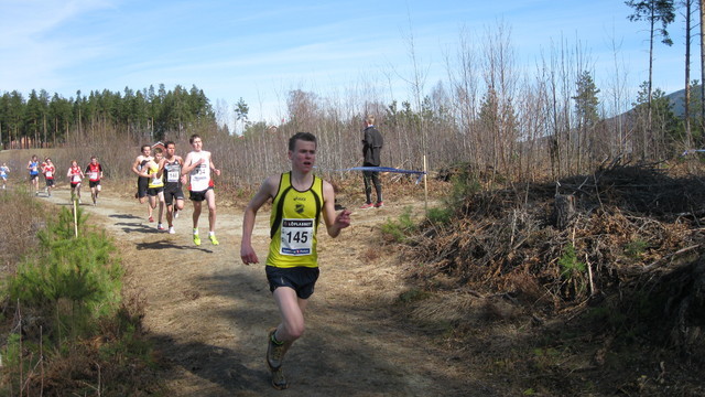 Fra løypa som ble brukt i NM i 2011.