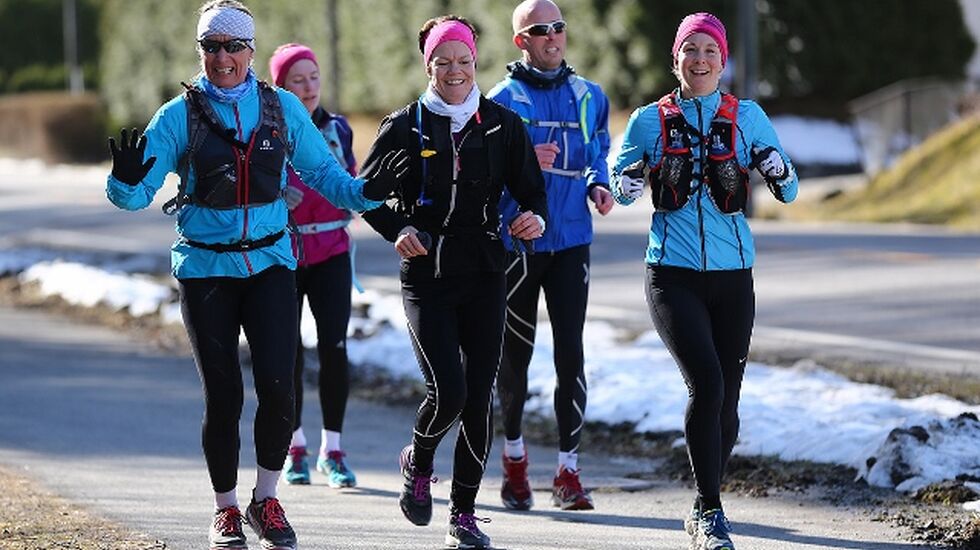 Fra PåskeHareMaraton 2015. (Foto: Bjørn Hytjanstorp)