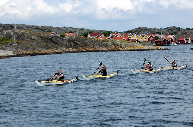 Den svenske skjærgården byr på både idyll og muligheter til å måle krefter. (Foto: arrangøren)