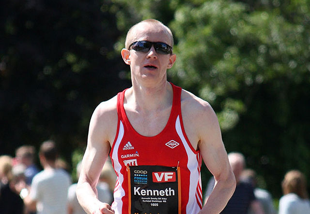 Kenneth Smeby løp inn til ny pers og 2.29.54 i Rotterdam Marathon. (Arkivfoto: Christopher Aalholm)
