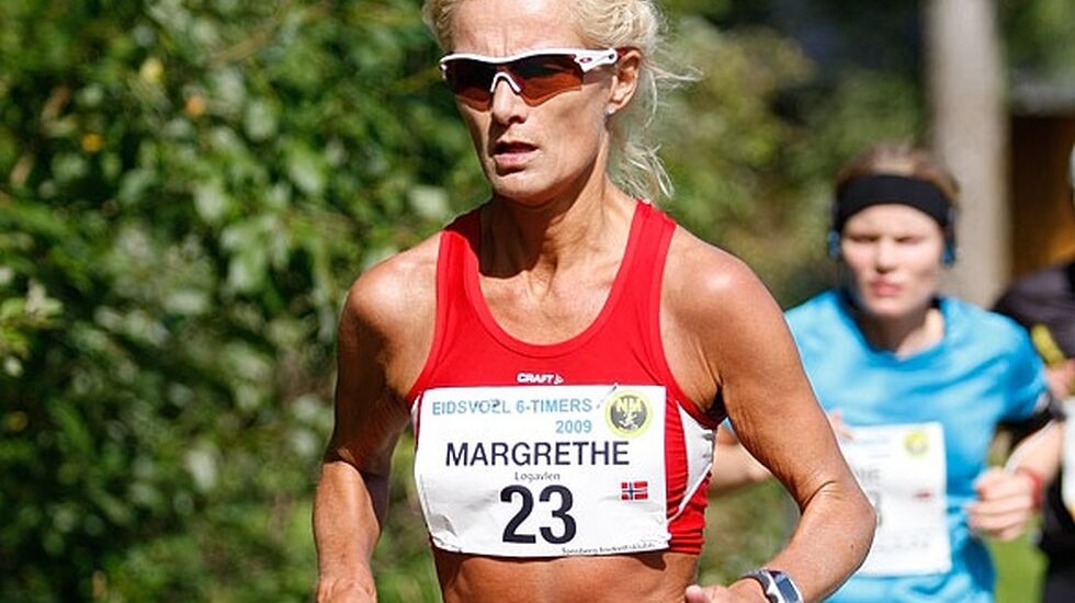 Margrethe Løgavlen under NM i 6-timers i 2009 hvor hun ble norgesmester. (Foto: Kjell Vigestad)