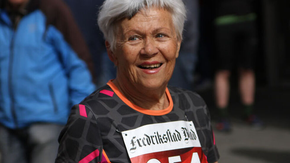 Tove Hassing eldste kvinne under 30 min på 5km Foto: Runar Gilberg
