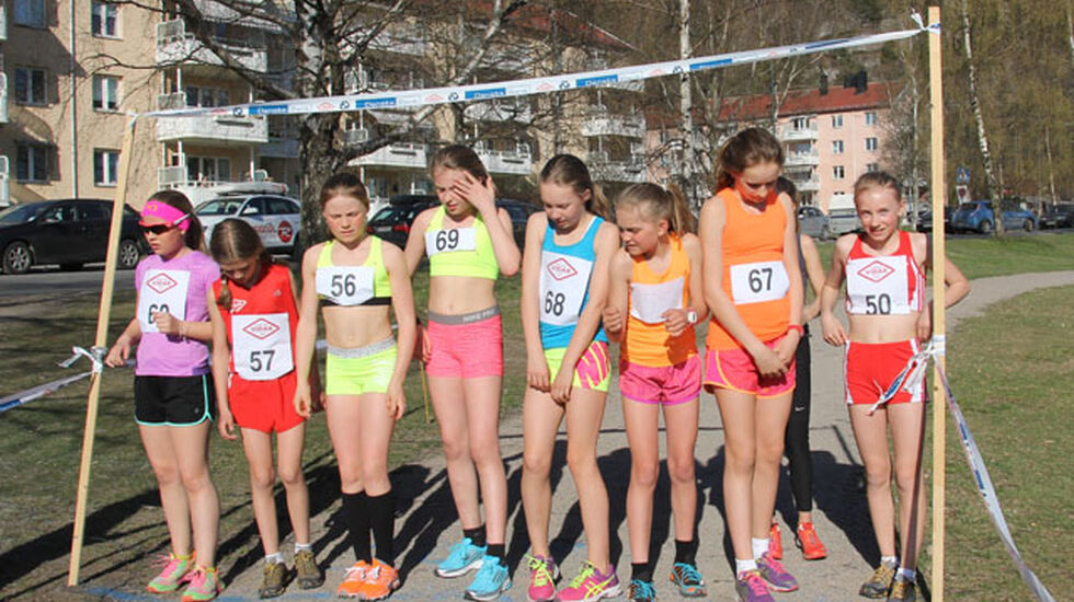 Start med jenter født 2003 og 2004. Foto: Arrangøren
