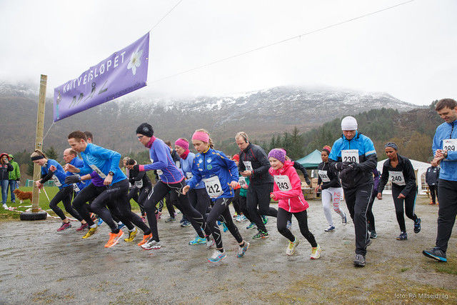 Start hovedløpet. Foto: Pål-André Måseidvåg