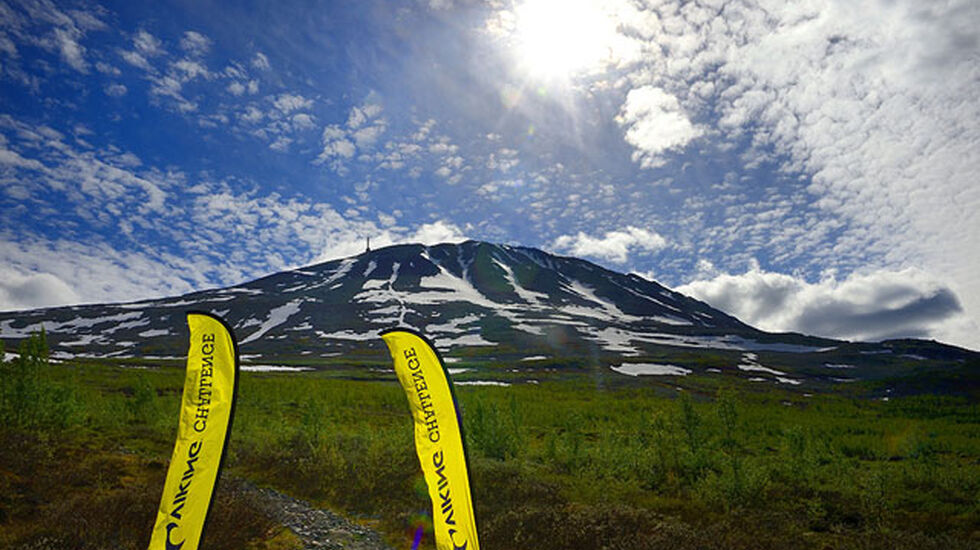 Start kort løype.  Foto: Endre Løvaas / Viking Fottøy