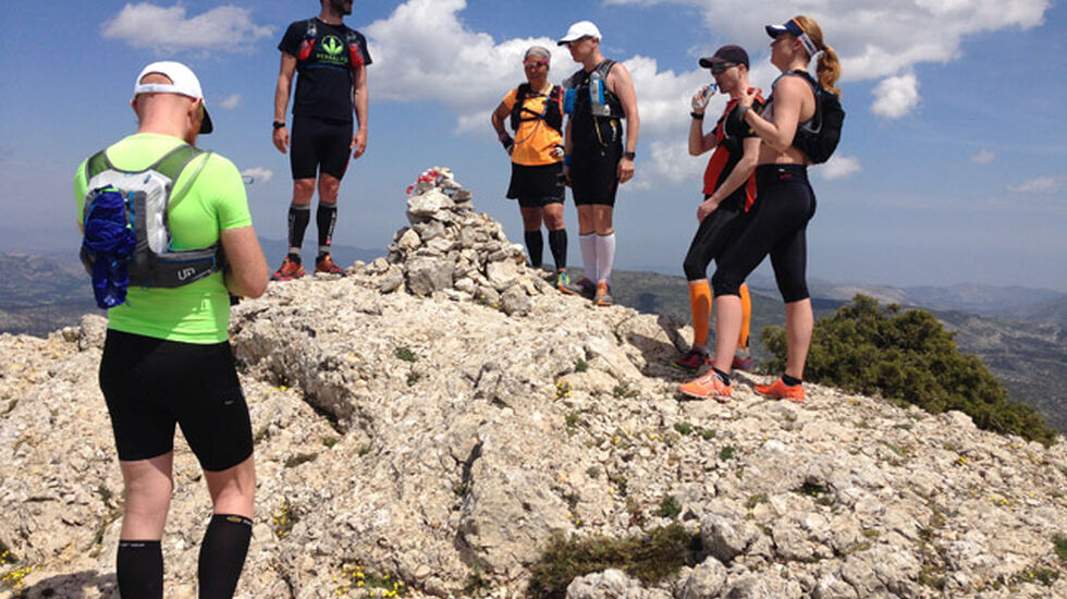 På toppen av Castell de Castells. Foto: Tone Yvonne Killengreen 