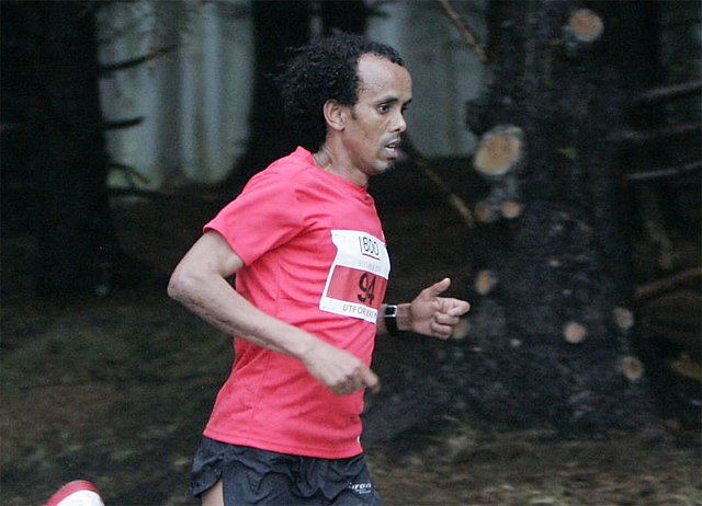 Abraham Syum slo den fremste utfordreren fra skilandslaget, Didrik Tønseth, med 1 minutt og 16 sekunder i BDO-mila i Mandal. (Foto: Egil Lehne)
