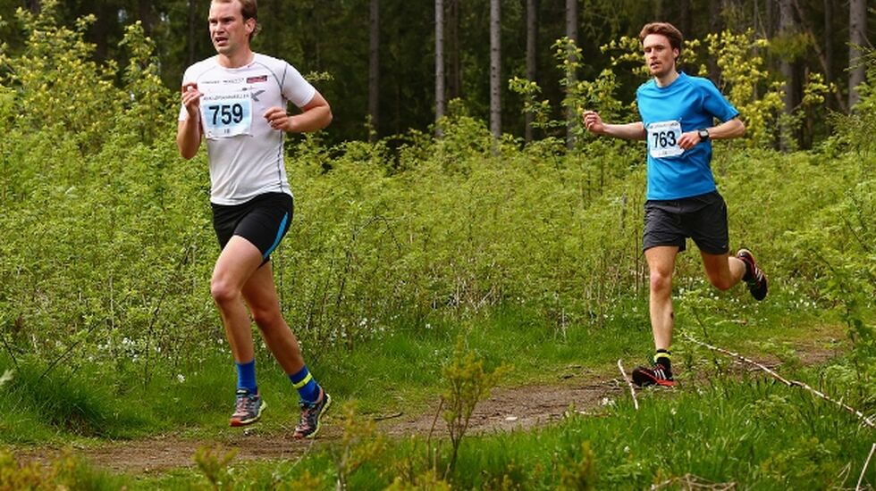 Kristian Braathen i samme løype 2015 da han ble nummer 4. Nå løp han 1:10 raskere og vant. (Foto: Bjørn Hytjanstorp)