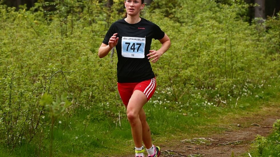 Solfrid Braathen i ABIK-karusellens 3. løp i fjor (foto: Bjørn Hytjanstorp)