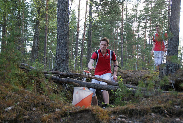 Even Linstad Børresen, Hamar OK (til v.) vant finaleløpet i H17. Ivar Jevne Arnesen, Hamar OK ble nr. 3. (Foto: Stein Arne Negård)