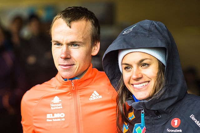 Årets nybakte norgesmestere i motbakkeløp: Johan Bugge fra Eidsvåg IL og Heidi Weng, IL i BUL. (arrangørfoto)