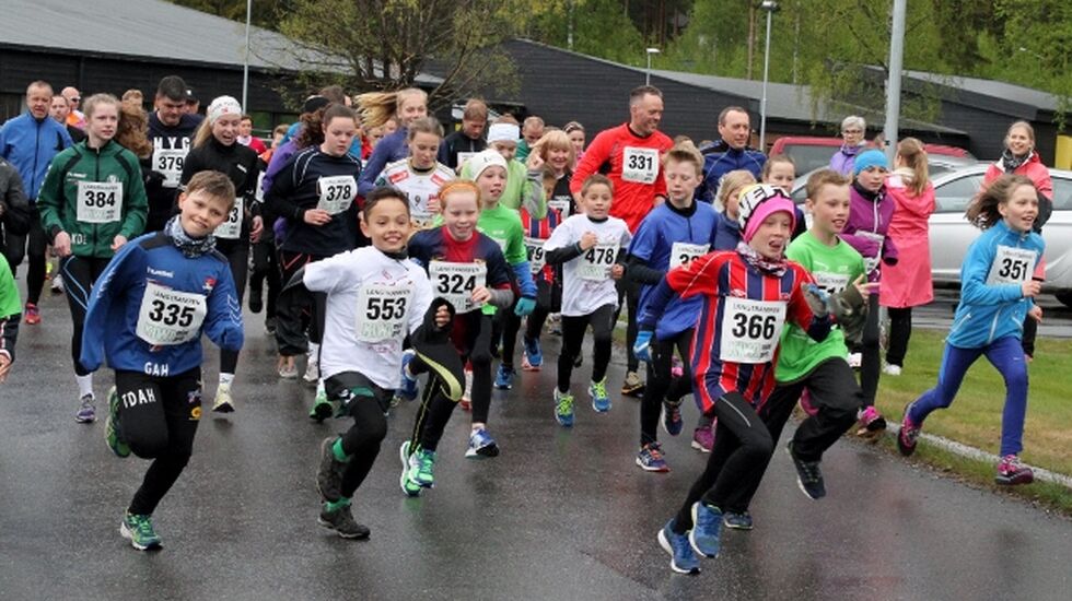 LØpeglede i regnværet i Nannestad (foto: Olav Engen).