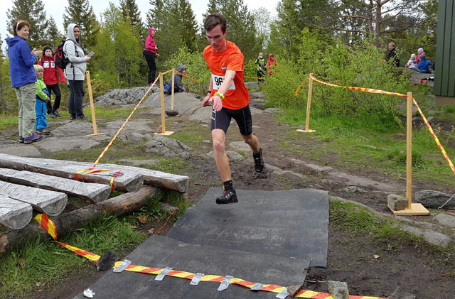 Joakim Ekern vinner BOM i 2015. Foto: Arrangøren