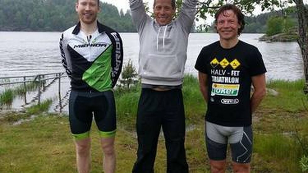 Ingressbilde Vinnere herreklassen, Kjell Magnus Antonsen, Eiving Borg og Gisle Johnsen. Foto Werner Hålien