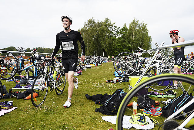 Østfold Triathlon arrangeres søndag 26. juni ved Tunevannet i Sarpsborg. (Foto: Bjørn Johannessen)