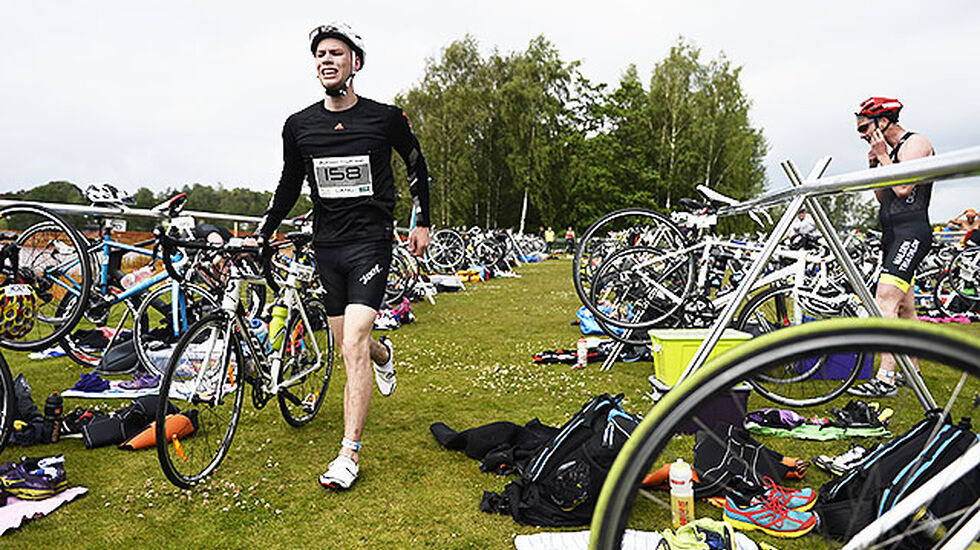 Østfold Triathlon arrangeres søndag 26. juni ved Tunevannet i Sarpsborg. (Foto: Bjørn Johannessen)