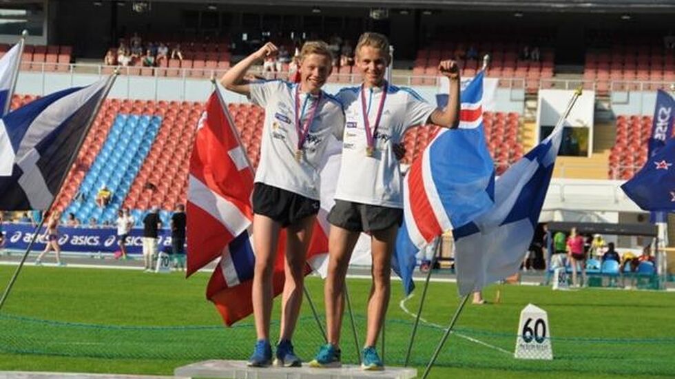 Orions Anders Søgnebotten Lang-Ree og Petter Myhr fikk mye å juble for i Göteborg (Foto: Heidi Fjellet Kristiansen)