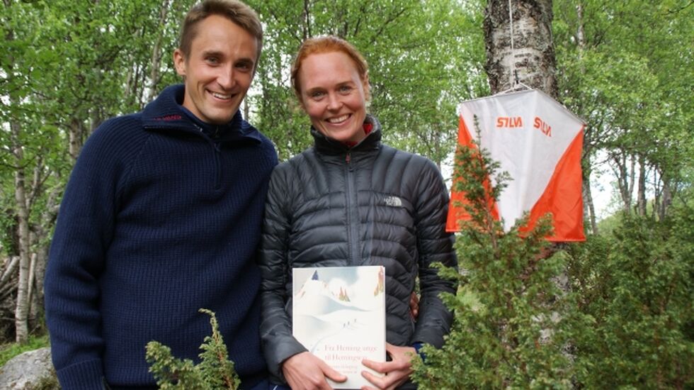  Vinnere lang løype: Lukas Peterson, IFK Umeå og Betty Ann Bjerkreim Nilsen, IL Tyrving. (Foto: Stein Arne Negård)