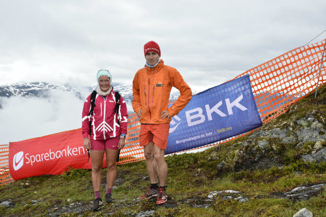 Maren Wangensteen og Lars Erik Skjervheim vant årets Kvasshovden Opp