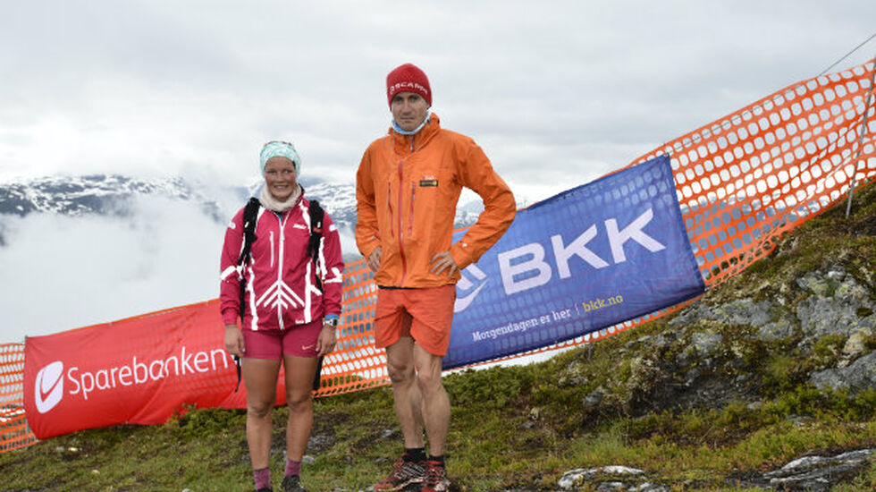 Maren Wangensteen og Lars Erik Skjervheim vant årets Kvasshovden Opp