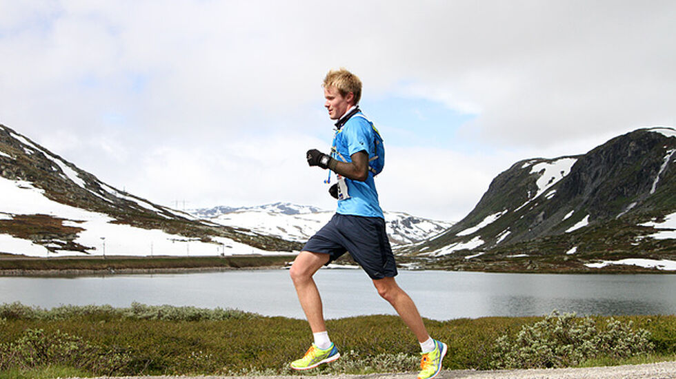 Jørgen Nordanger debuterte i Rallarvegsløpet i fjor. Nå er han klar for en ny ferd over fjellet. (Foto: Runar Gilberg)