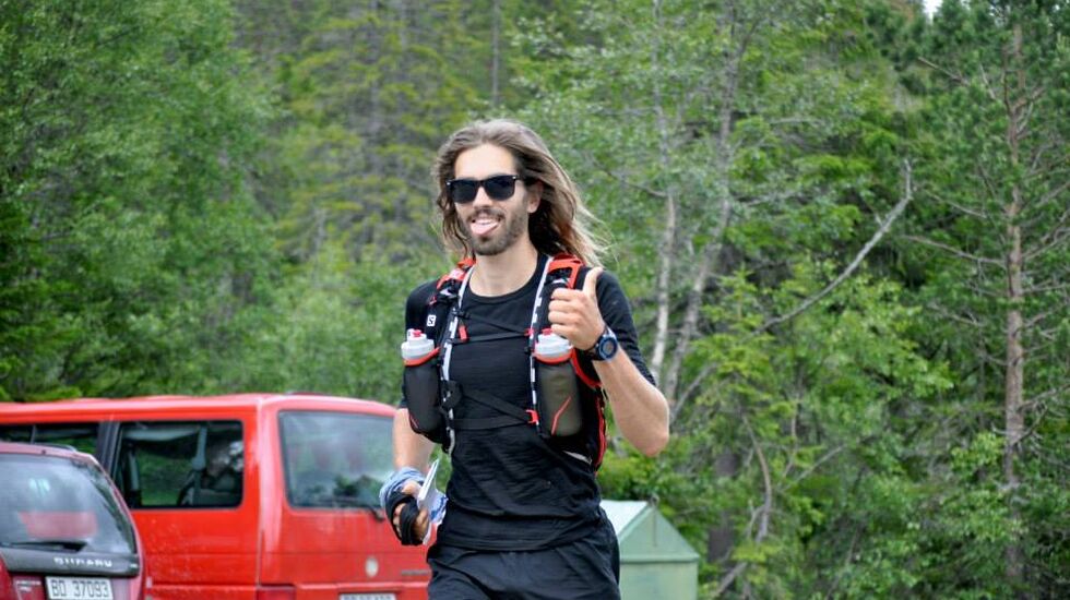 Felix Hug ble nummer tre i fjorårets ultraløp, og er påmeldt på nytt i år (foto: Kristina Tangen).