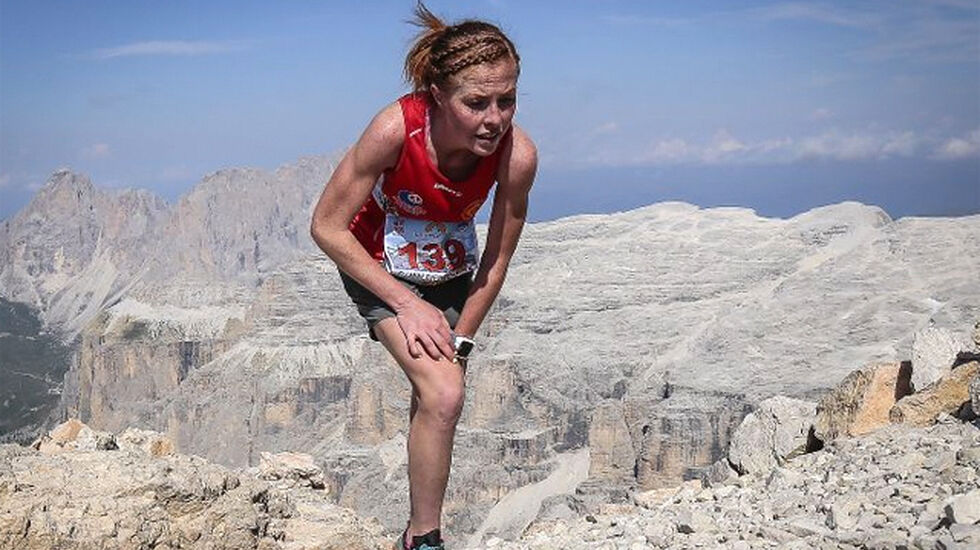 Eli Anne Dvergsdal viste igjen at hun er en av Europas beste fjelløpere. (Foto: arrangøren)