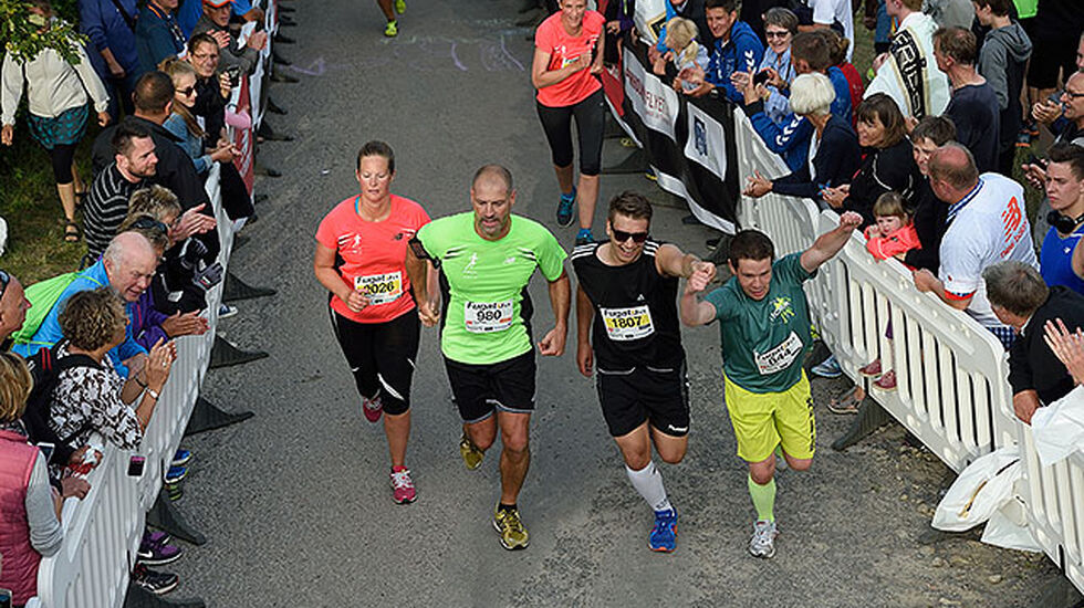 God stemning på fjerde etappe på Bornholm. (Foto: Kenneth Jensen, Viking Atletik)