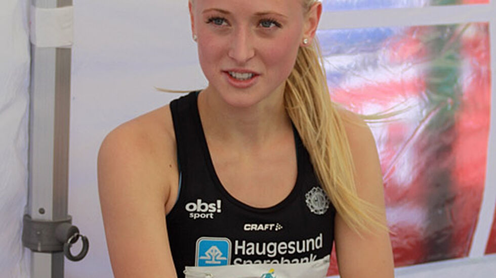Elisabeth Angell Bergh har ambisjoner om medalje på hjemmebane.