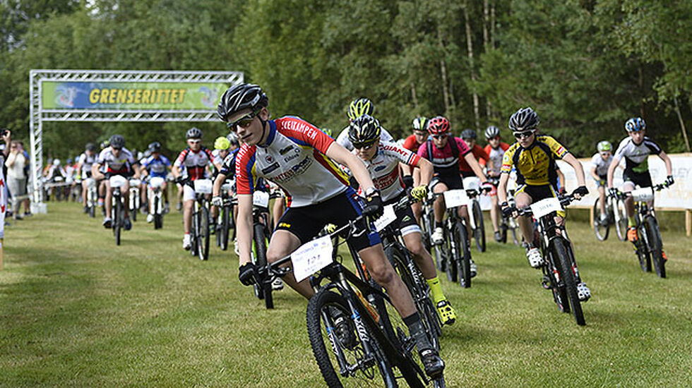 Starten på ungdomsklassen for gutter 13-14 år. (Foto: Bjørn Johannessen)