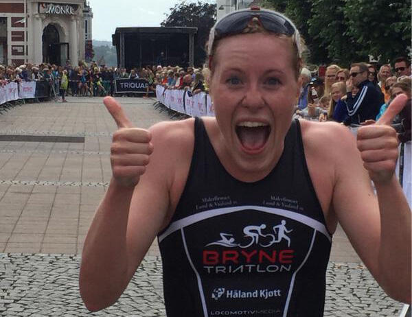 Lotte Miller vinner NM i Triatlon Normaldistanse og Kongepokal