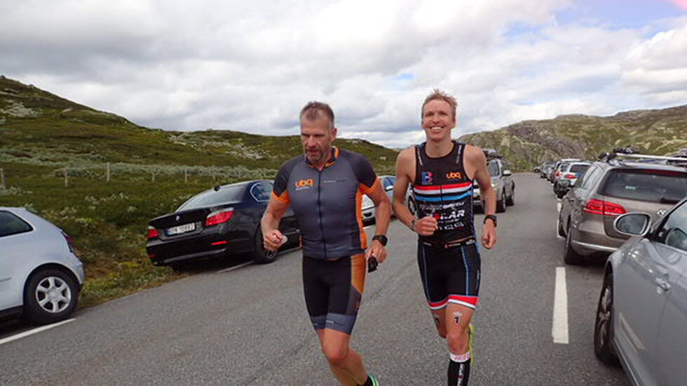 Vinner: Allan Hovda vant Norseman på tida 9.43.37. Foto: Linn Synnøve Leidal Røhme.