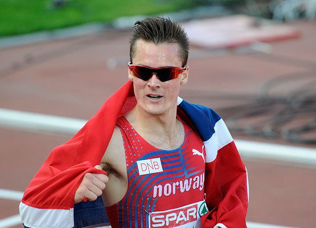 Henrik Ingebrigtsen er en av tre norske mellom- og langdistanseløpere som er tatt ut til VM i Beijing. (Arkivfoto: Bjørn Johannessen)