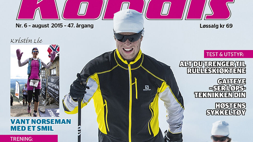 Vinneren av Madshus Skimaraton, Petter Soleng Skinstad, ble presentert i et stort oppslag i Kondis nr 6-2015.