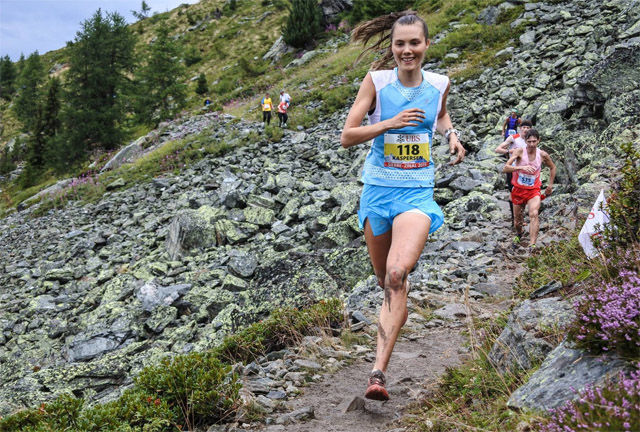 Yngvild Kaspersen løp inn til en sjetteplass i Sierre-Zinal i Sveits. (Foto: Martina Valmassoi)