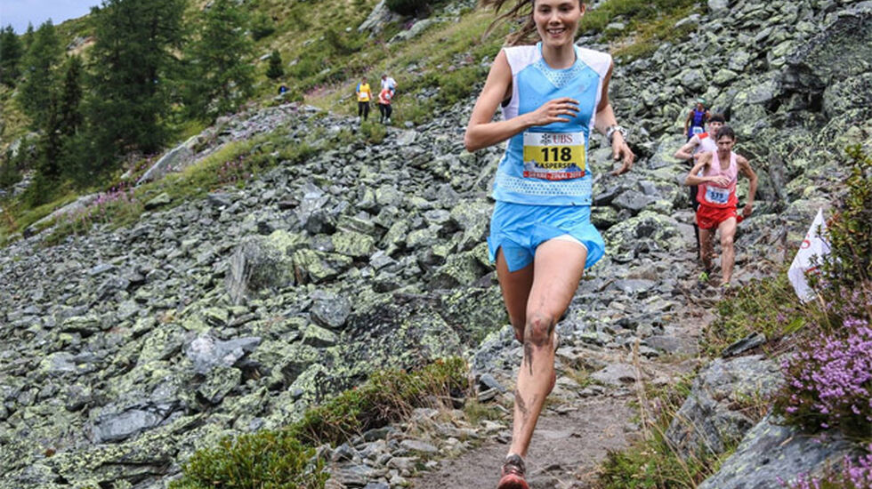 Yngvild Kaspersen løp inn til en sjetteplass i Sierre-Zinal i Sveits. (Foto: Martina Valmassoi)