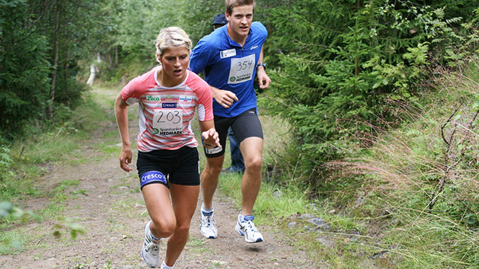 Therese Johaug hadde bare ni menn foran seg på åpningsdistansen i Toppidrettsveka i Aure. (Arkivfoto: Rolf Bakken) 
