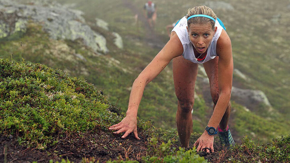 1. plass: Therese Sjursen, tid: 44:33 Foto: Svein Ulvund (vossnow.net)