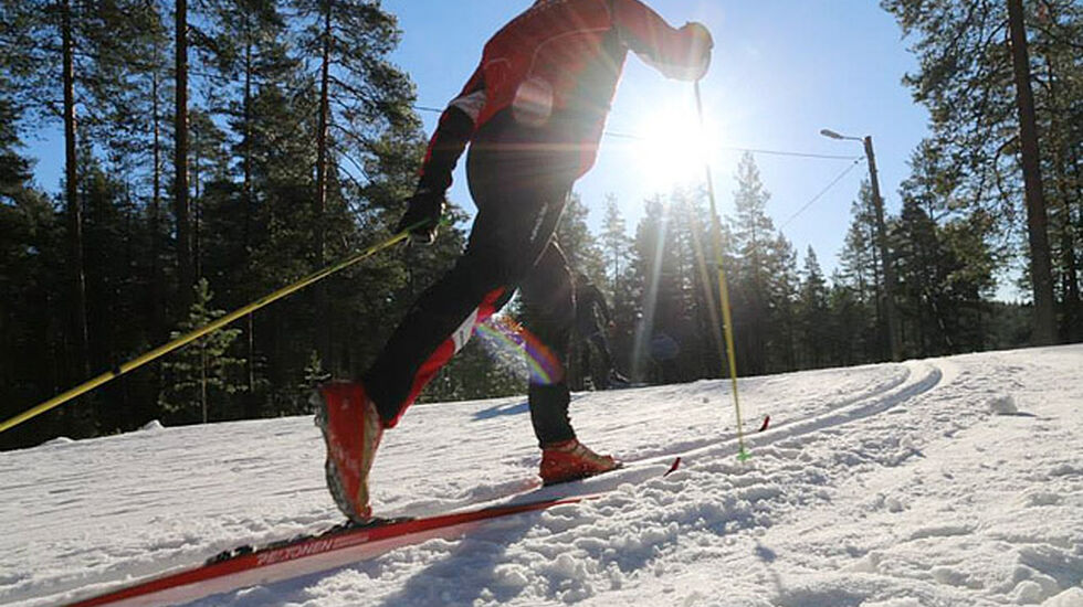 Vuokatti er et riktig vintersportssted med velpreparerte spor. (Foto: arrangøren)