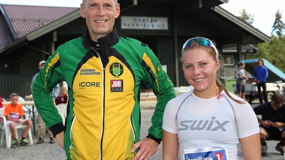 Sara Pettersen Fuglu og Harald Furuseth vant den 56. utgaven av Dragsjøen Rundt (Foto:Bjørn Hytjanstorp).