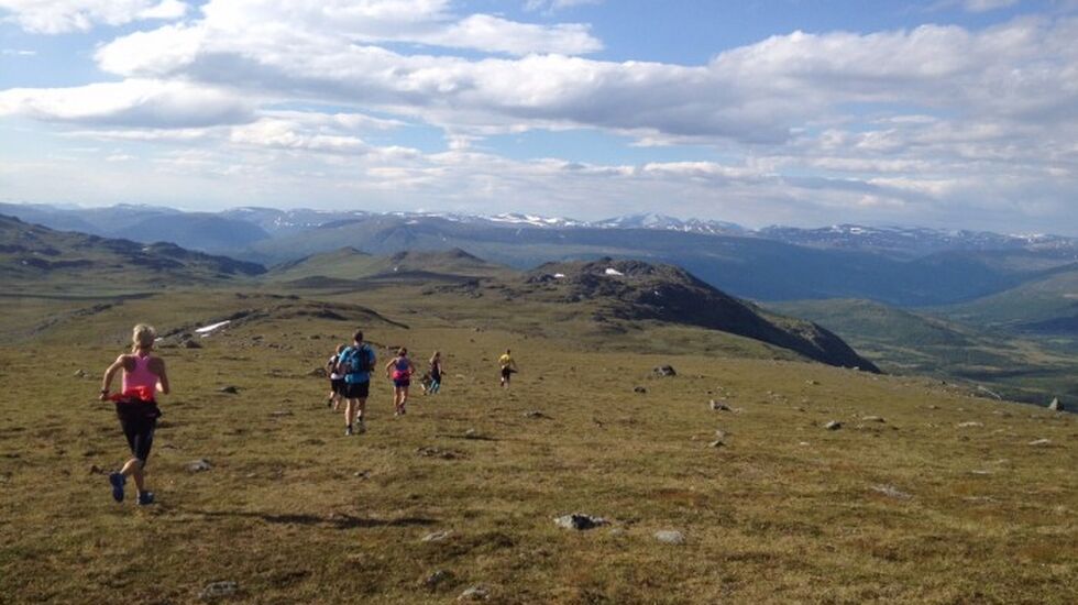 Trollheimen-maraton-løpere