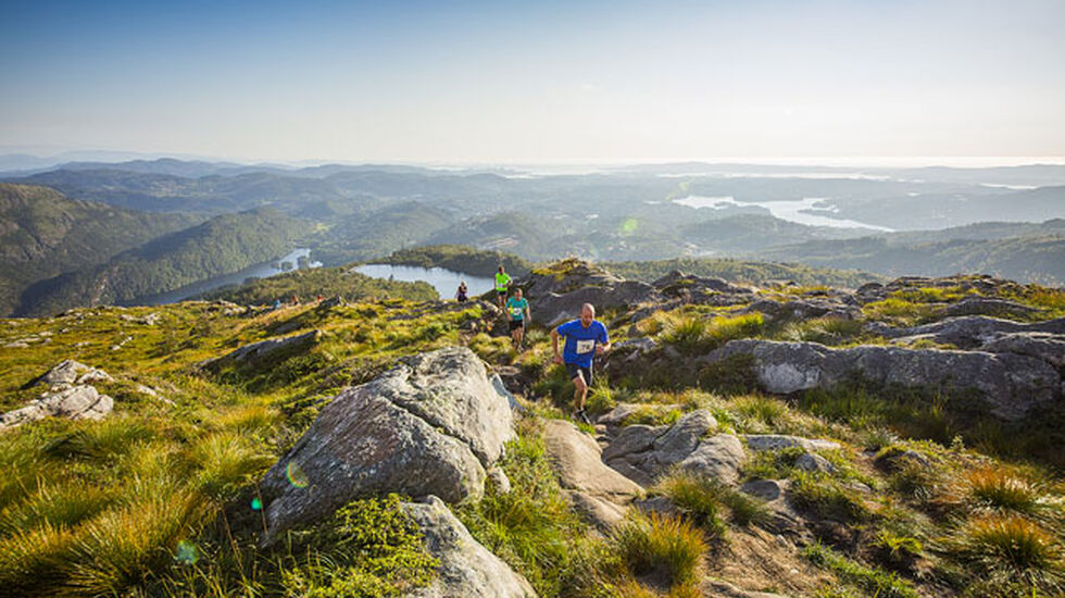 Fantastisk utsyn . Foto:  Mats Grimsæth