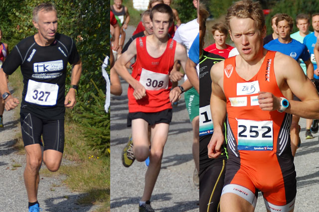 Kristin Aaby kongen av Seterløpet med 17 seiere, Reidar Lindbo fremtidens setergutt? og Per Kristian Nygård seterprinsen med seier de seks siste årene. <Foto: Arrangøren