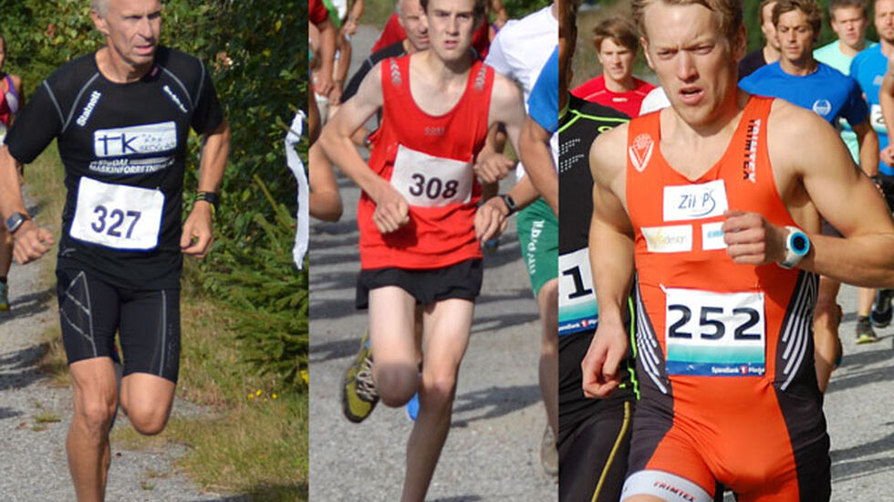 Kristin Aaby kongen av Seterløpet med 17 seiere, Reidar Lindbo fremtidens setergutt? og Per Kristian Nygård seterprinsen med seier de seks siste årene. <Foto: Arrangøren